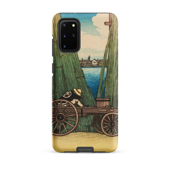 Komagata Kashi - Hasui Kawase Samsung Case, Galaxy S20 Plus / Matte, Smartphone Case Japanese Woodblock Print