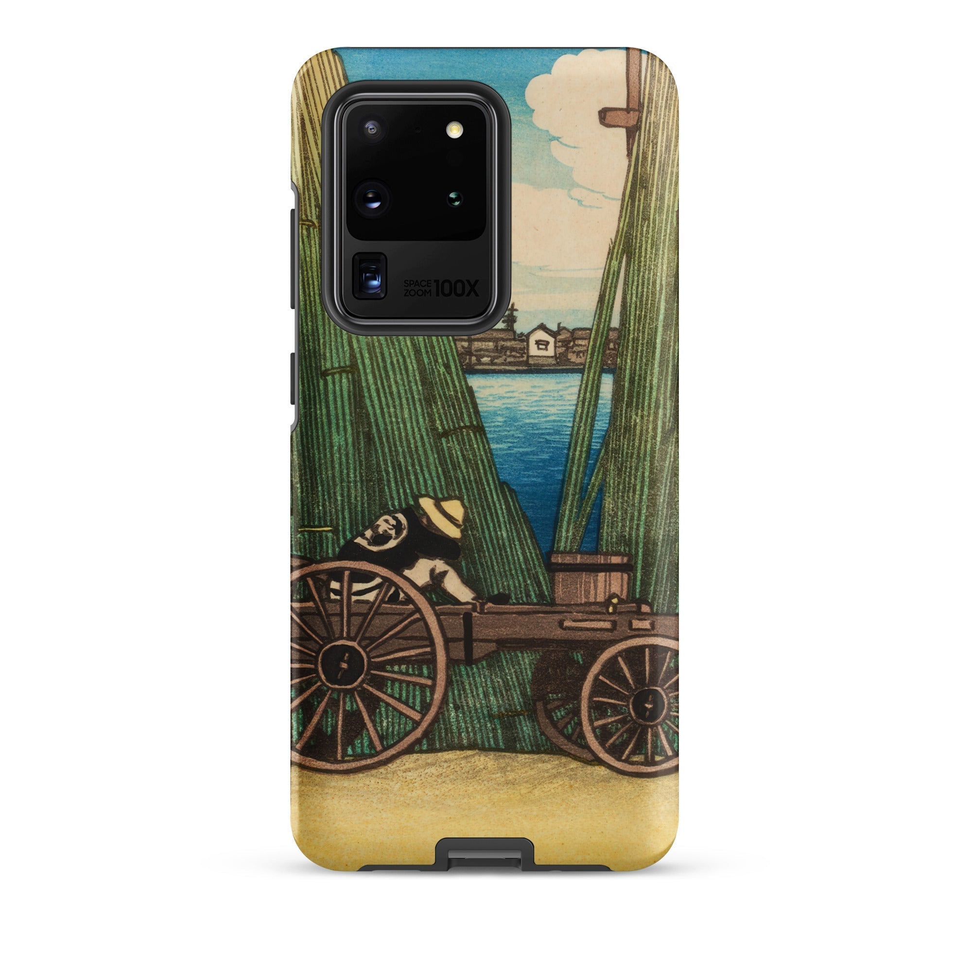 Komagata Kashi Hasui Kawase Samsung Case, Galaxy S20 Ultra / Matte, Phone Case Japanese Woodblock Print Design