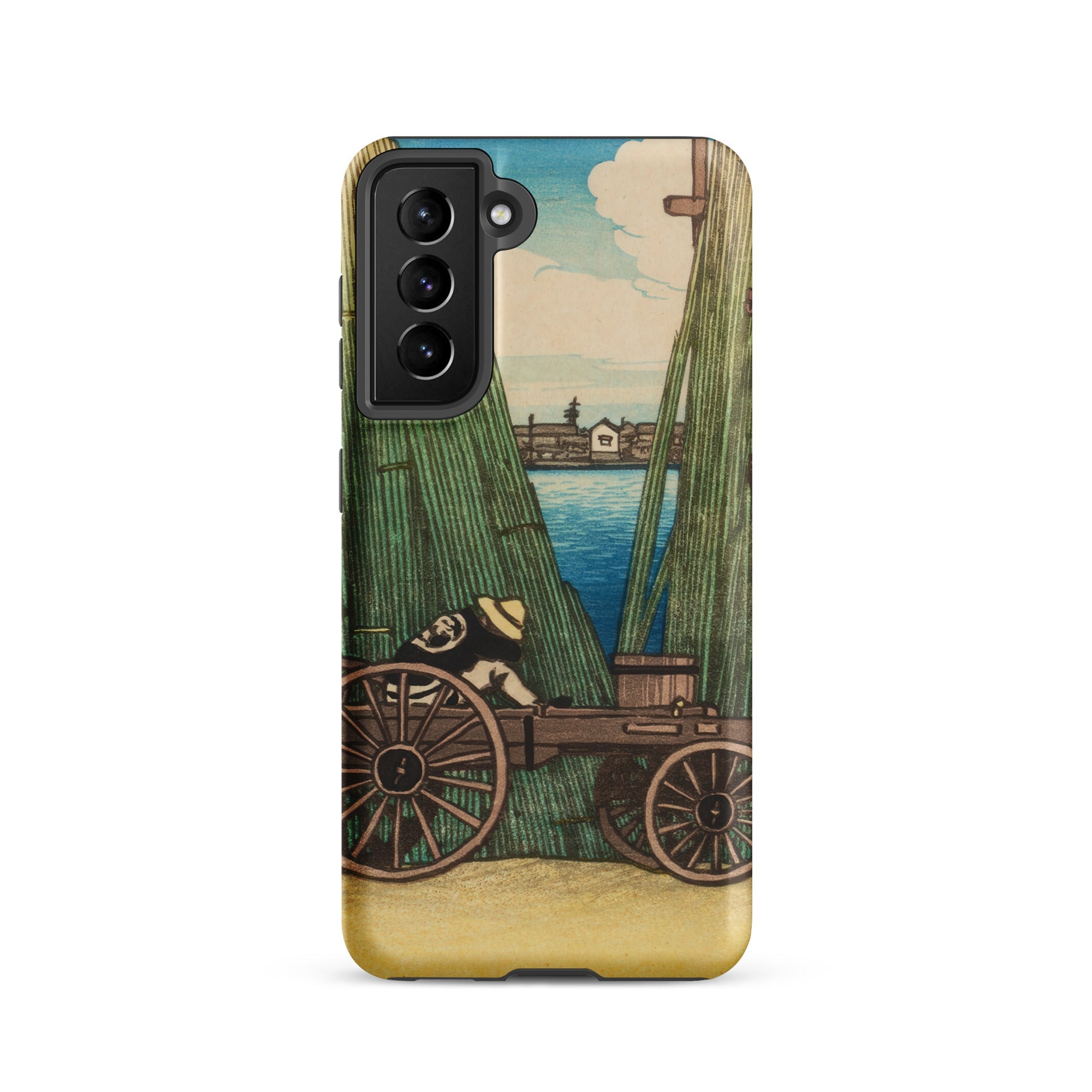 Komagata Kashi Hasui Kawase Samsung Case, Galaxy S21 / Matte, Smartphone Case Printed Landscape Design