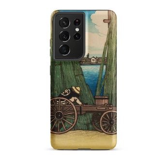 Komagata Kashi - Hasui Kawase Samsung Case, Galaxy S21 Ultra / Matte, Phone Case Japanese Ukiyo-e Style Print
