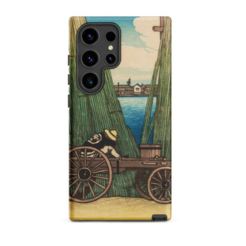 Komagata Kashi - Hasui Kawase Samsung Case, Galaxy S24 Ultra / Matte, Smartphone Case East Asian Landscape Illustration