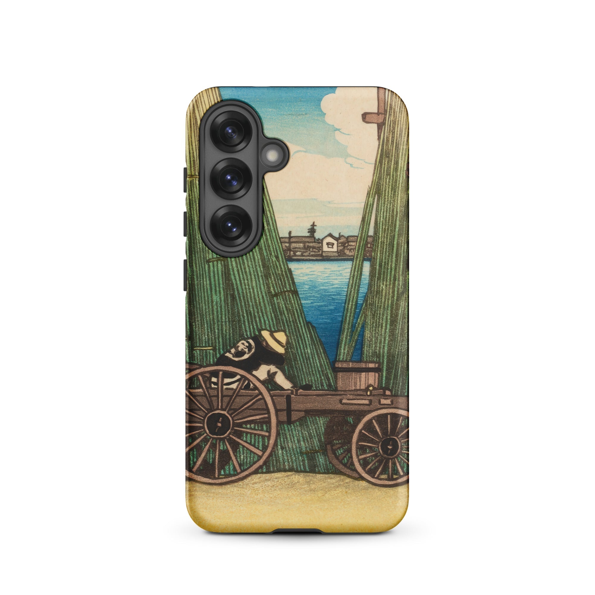Komagata Kashi Hasui Kawase Samsung Case, Galaxy S25 / Matte, Phone Case Japanese Ukiyo e Style Landscape Design