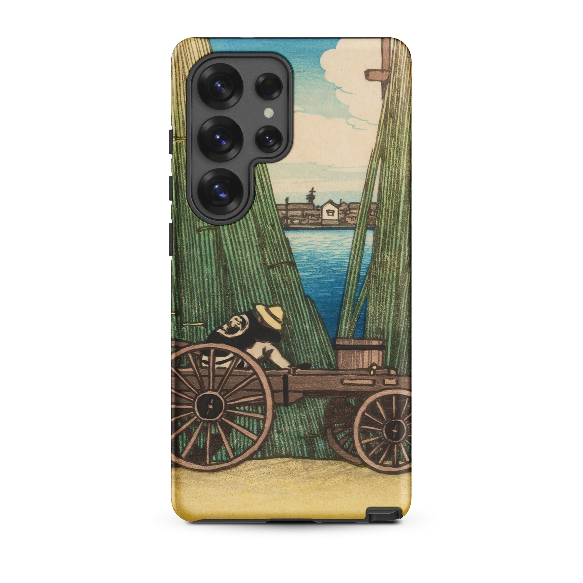 Komagata Kashi Hasui Kawase Samsung Case, Galaxy S25 Ultra / Matte, Phone Case Japanese Woodblock Print Design