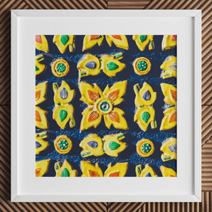 Kosala - Traditional Thailand Mosaic Art Print
