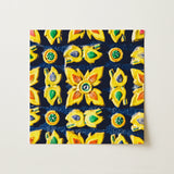 Kosala - Traditional Thailand Mosaic Art Print / Canvas, 12x12’’ / 31x31cm / Unframed / no Border, Posters Prints & Visual Artwork, Toby