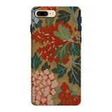 K’ossu Fragment - Qing Dynasty Floral Textile Iphone Case, 8 Plus / Matte, Floral Patterned Phone Case