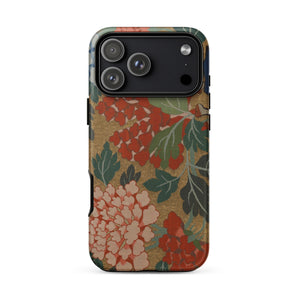 K’ossu Fragment - Qing Dynasty Floral Textile Phone Case, Qing Dynasty