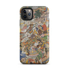 Krishna & Balarma Fighting the Enemy Harivamsa Iphone Case, 11 Pro Max / Matte, Phone Case Battle Scene