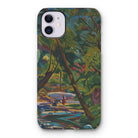 Kubinsky Stream - Arnold Peter Weisz Kubinccan Iphone Case, 11 / Matte, Iphone Case Colorful Painted Landscape Trees Water