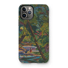 Kubinsky Stream - Arnold Peter Weisz Kubinccan Iphone Case, 11 Pro / Matte, Iphone Case Tropical Landscape Painting Trees Water