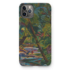 Kubinsky Stream - Arnold Peter Weisz Kubinccan Iphone Case, 11 Pro Max / Matte, Iphone Case Artistic Landscape Painting Trees Water