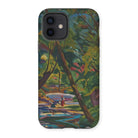 Kubinsky Stream - Arnold Peter Weisz Kubinccan Iphone Case, 12 / Matte, Phone Case Colorful Painted Landscape Trees Water