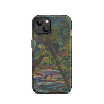 Kubinsky Stream - Arnold Peter Weisz Kubinccan Iphone Case, 13 / Matte, Iphone Case Impressionistic Park Scene