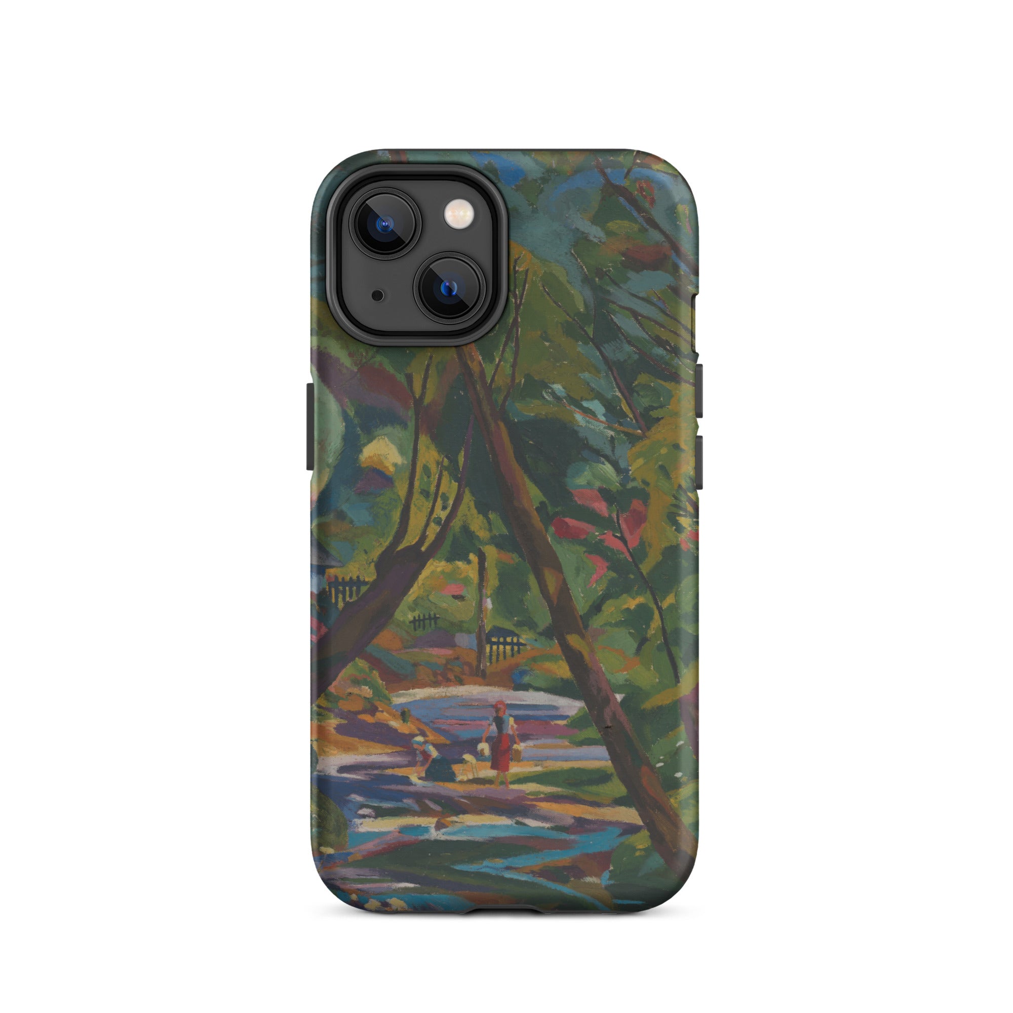 Kubinsky Stream Arnold Peter Weisz Kubinccan Iphone Case, 14 / Matte, Iphone Case Impressionistic Park Scene