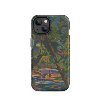 Kubinsky Stream - Arnold Peter Weisz Kubinccan Iphone Case, 14 / Matte, Iphone Case Impressionistic Park Scene