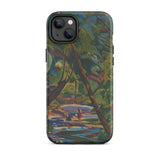 Kubinsky Stream - Arnold Peter Weisz Kubinccan Iphone Case, 14 Plus / Matte, Iphone Case Painted Park Scene