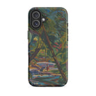 Kubinsky Stream Arnold Peter Weisz Kubinccan Iphone Case, 16 Plus / Matte, Phone Case Impressionist Park Scene