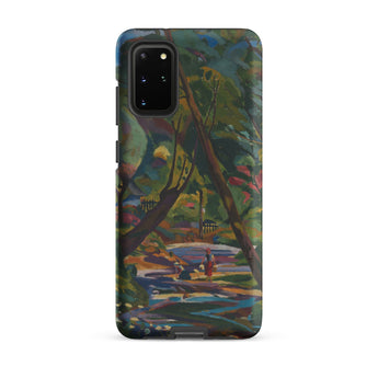 Kubinsky Stream - Arnold Peter Weisz Kubinccan Phone Case Samsung Galaxy S20 Plus / Matte Vibrant Impressionistic Landscape Bold Greens