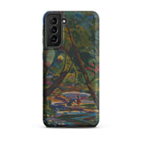 Kubinsky Stream - Arnold Peter Weisz Kubinccan Samsung Case, Galaxy S21 Plus / Matte, Smartphone Case Colorful Impressionistic Landscape