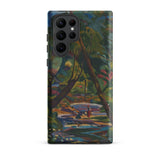 Kubinsky Stream - Arnold Peter Weisz Kubinccan Samsung Case, Galaxy S22 Ultra / Matte, Smartphone Case Vibrant Abstract Landscape Painting