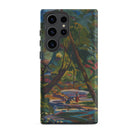 Kubinsky Stream Arnold Peter Weisz Kubinccan Samsung Case, Galaxy S23 Ultra / Matte, Smartphone Colorful Abstract Nature Themed Case