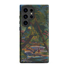 Kubinsky Stream Arnold Peter Weisz Kubinccan Samsung Case, Galaxy S24 Ultra / Matte, Smartphone Case Impressionistic Painting Park Scene