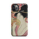 Kushi Kitagawa Utamaro Ukiyo e Iphone Case, 11 Pro Max / Matte, Phone Case Japanese Art