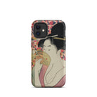 Kushi Kitagawa Utamaro Ukiyo e Iphone Case, 12 Mini / Matte, Japanese Art Phone Case