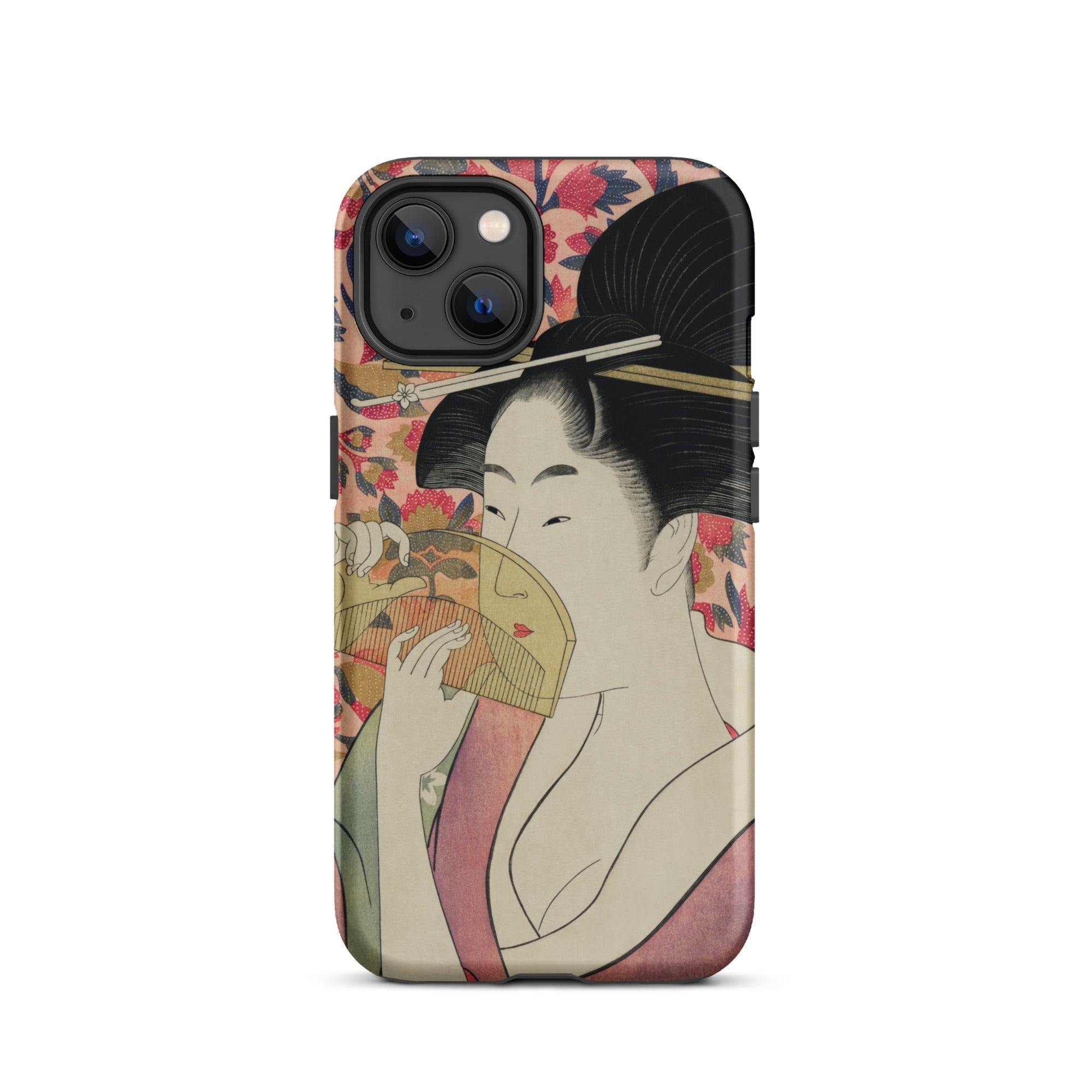 Kushi Kitagawa Utamaro Ukiyo e Iphone Case, 13 / Matte, Phone Case Geisha Design