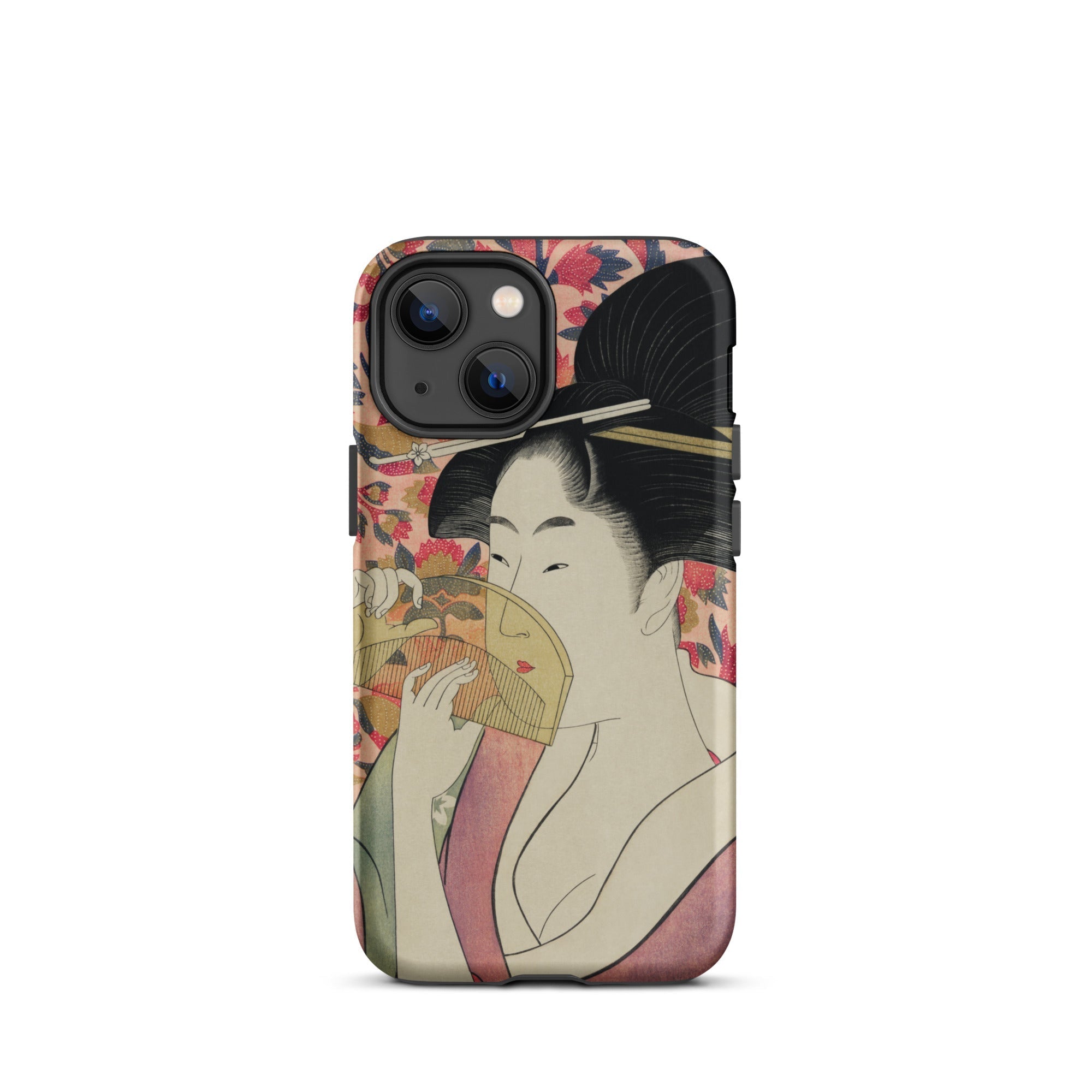 Kushi Kitagawa Utamaro Ukiyo e Iphone Case, 13 Mini / Matte, Iphone Case Geisha Design