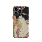 Kushi Kitagawa Utamaro Ukiyo e Iphone Case, 13 Pro / Matte, Phone Case Japanese Art