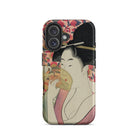 Kushi Kitagawa Utamaro Ukiyo e Iphone Case, 16 / Matte, Phone Case Geisha Design