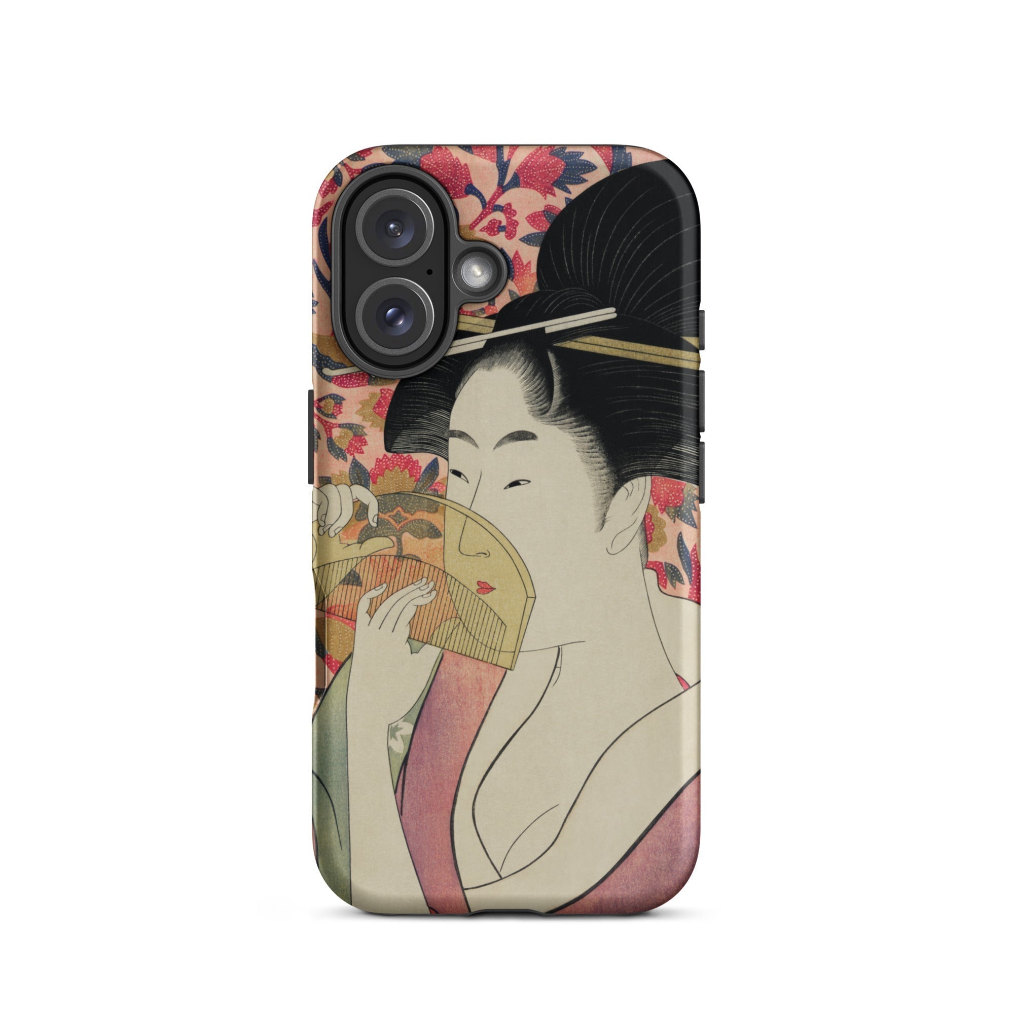 Kushi Kitagawa Utamaro Ukiyo e Iphone Case, 16 / Matte, Phone Case Geisha Design
