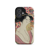 Kushi - Kitagawa Utamaro Ukiyo-e Iphone Case, 16 / Matte, Smartphone Japanese Ukiyo-e Art-style Case