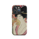 Kushi Kitagawa Utamaro Ukiyo e Iphone Case, 16 Pro / Matte, Geisha Themed Phone Case