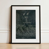 La Danse Du Sabbat - Emile Bayard Art Print / Canvas, 12x16’’ / 31x41cm / Black Frame / Matboard, Posters Prints & Visual Artwork, Toby Leon