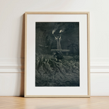 La Danse Du Sabbat - Emile Bayard Art Print / Canvas, 12x16’’ / 31x41cm / Natural Frame / Matboard, Posters Prints & Visual Artwork, Toby