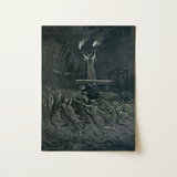 La Danse Du Sabbat - Emile Bayard Art Print / Canvas, 12x16’’ / 31x41cm / Unframed / no Border, Posters Prints & Visual Artwork, Toby Leon
