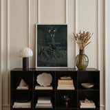 La Danse Du Sabbat - Emile Bayard Art Print / Canvas Dark Green Glass Vase Rounded Body Narrow Neck Danse Sabbat, Horned Officiant Towers,