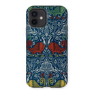 La Decoration Arabe 11 - Emile Prisse D’avennes Iphone Case, 12 / Matte, Ornate Phone Case Symmetrical Pattern Stylized Birds Floral