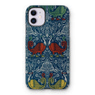 La Decoration Arabe 11 - Emile Prisse D’avennes Iphone Case, Matte, Ornate Phone Case Symmetrical Pattern Stylized Birds Floral