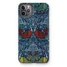 La Decoration Arabe 11 - Emile Prisse D’avennes Iphone Case, Pro Max / Matte, Ornate Phone Case Symmetrical Pattern Stylized Birds Red