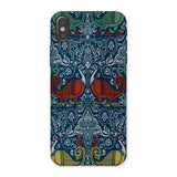 La Decoration Arabe 11 - Emile Prisse D’avennes Iphone Case, x / Matte, Ornate Phone Case Symmetrical Pattern Stylized Birds Floral