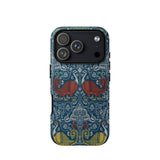 La Decoration Arabe 11 - Emile Prisse D’avennes Phone Case Iphone 17 Pro / Matte Blue Elephant Patterned Phone Case Textured Surface Dual