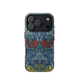 La Decoration Arabe 11 - Emile Prisse D’avennes Phone Case Iphone 17 Pro / Matte Blue Elephant Patterned Phone Case Textured Surface Dual
