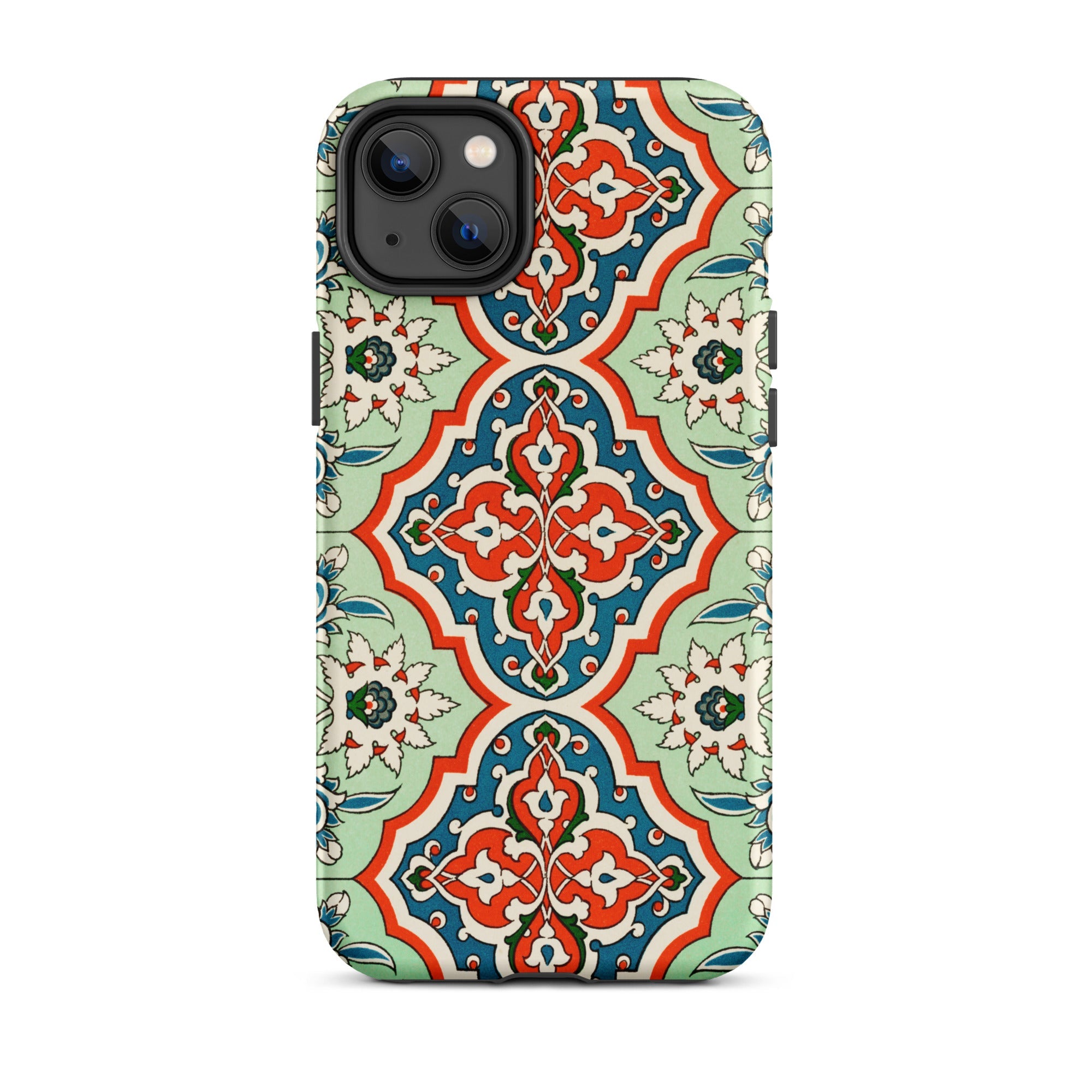 La Decoration Arabe 21 - Emile Prisse D’avennes Iphone Case, 14 Plus / Matte, Patterned Iphone Case