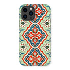 La Decoration Arabe 21 - Emile Prisse D’avennes Iphone Case, 14 Pro / Matte, Decorative Phone Case Intricate Floral Geometric Pattern Red
