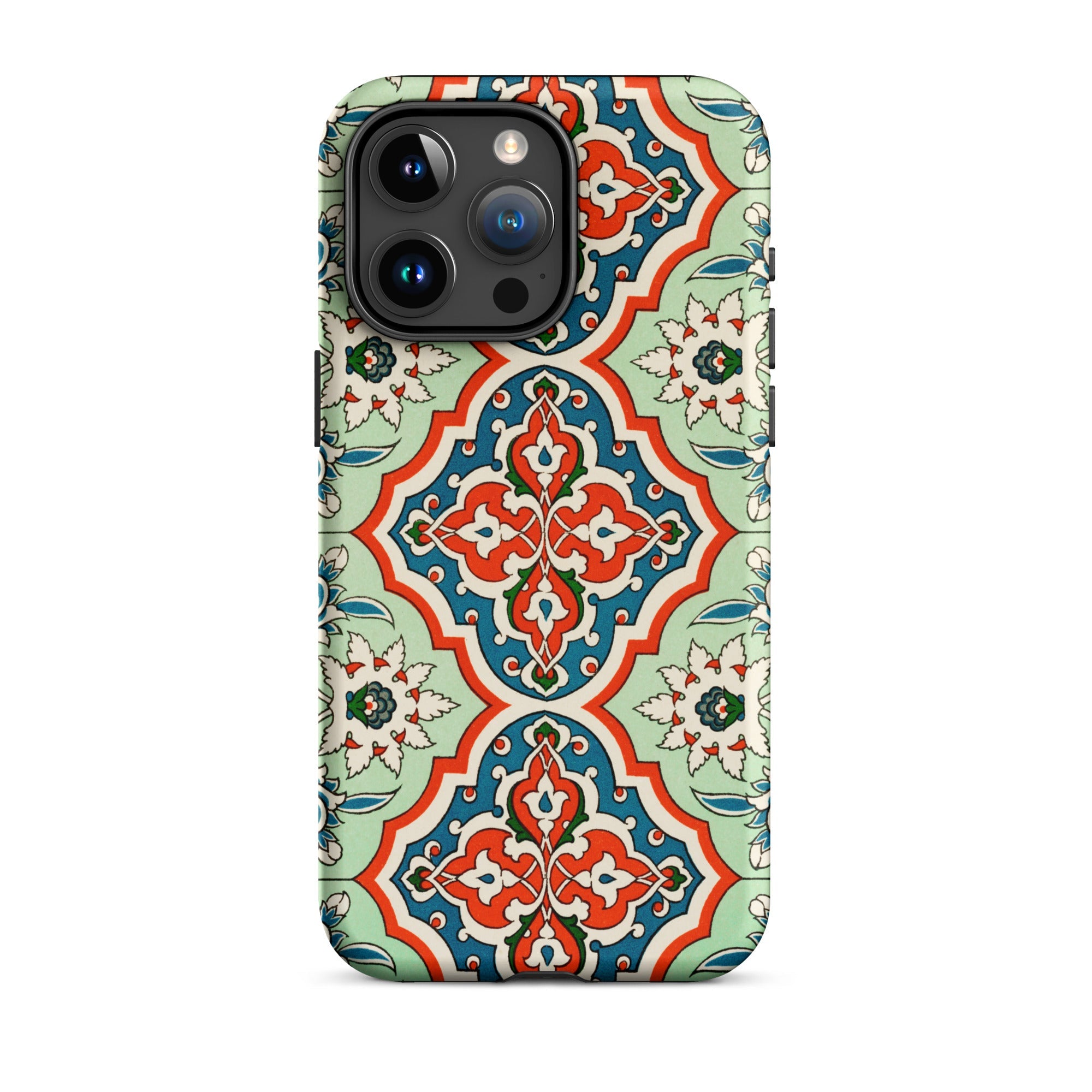 La Decoration Arabe 21 - Emile Prisse D’avennes Iphone Case, 15 Pro Max / Matte, Patterned Smartphone Case
