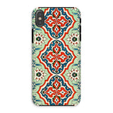 La Decoration Arabe 21 - Emile Prisse D’avennes Iphone Case, Xs / Matte, Ornate Patterned Phone Case Colorful Floral Geometric Designs