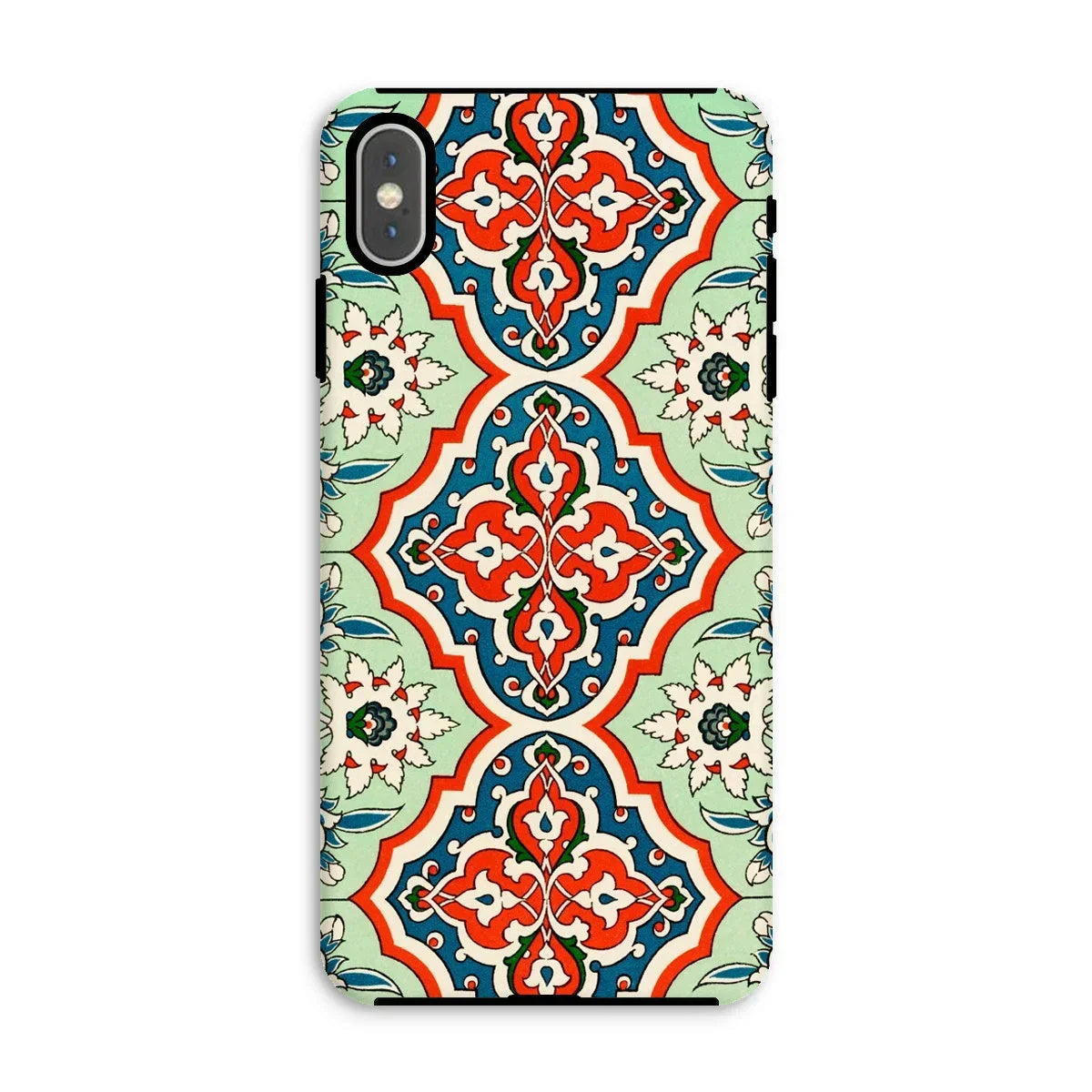 La Decoration Arabe 21 - Emile Prisse D’avennes Iphone Case, Xs Max / Matte, Ornate Patterned Phone Case Colorful Moroccan-inspired